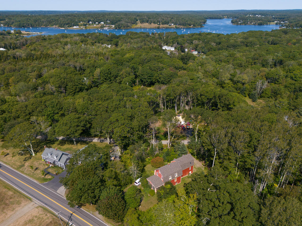 Property Photo:  75 Snowball Hill Road  ME 04554 