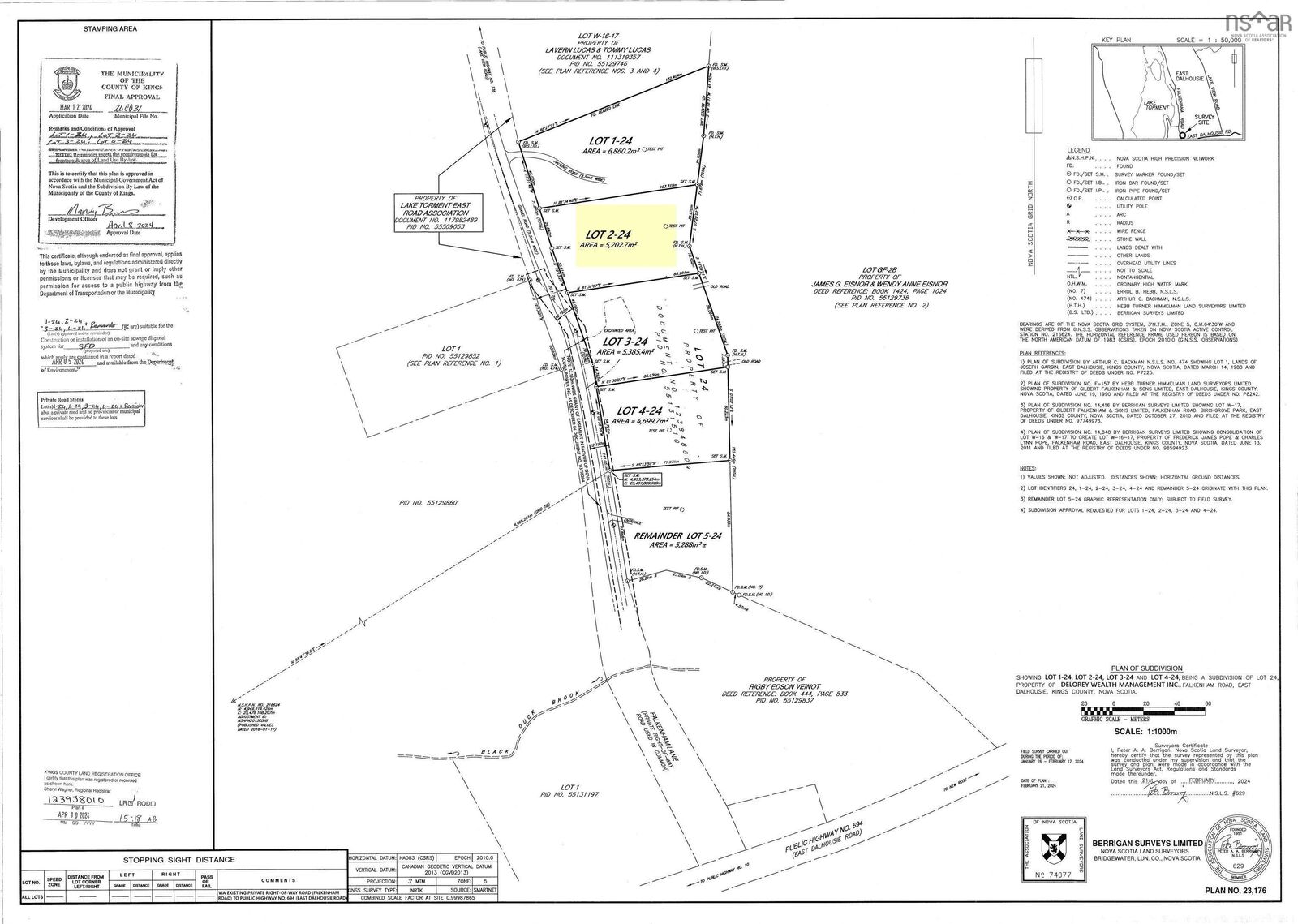 Property Photo:  Lot 2-24 Falkenham Road  NS B0H 1H0 