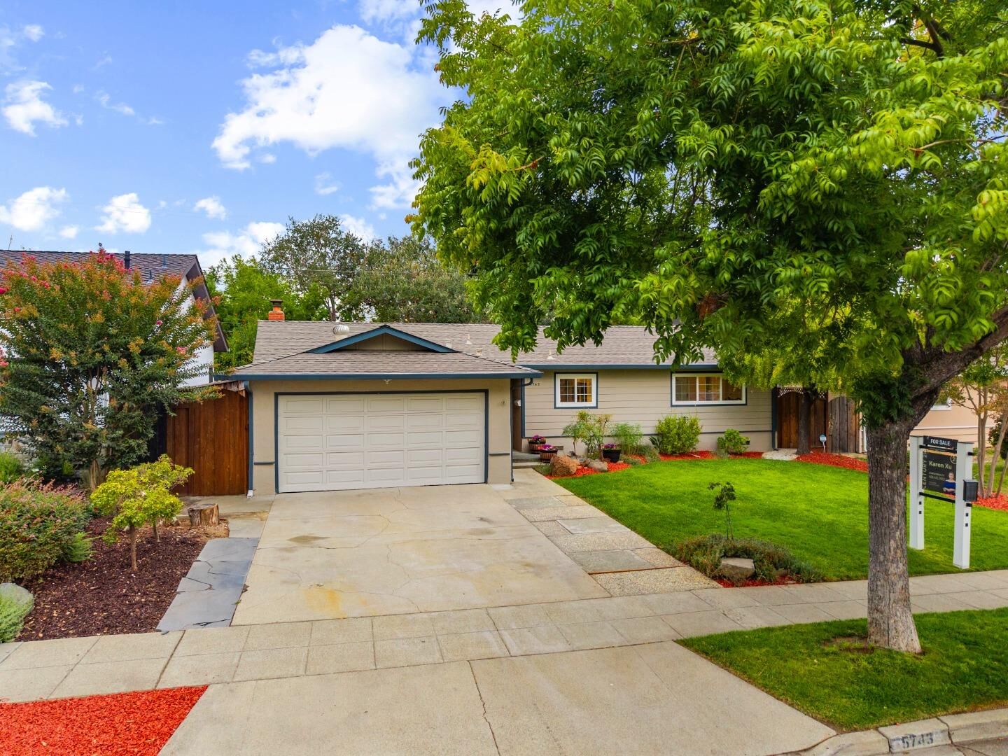 Property Photo:  5743 Begonia Drive  CA 95124 