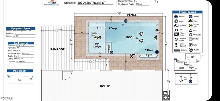 Property Photo:  107 Albatross Street  FL 33931 