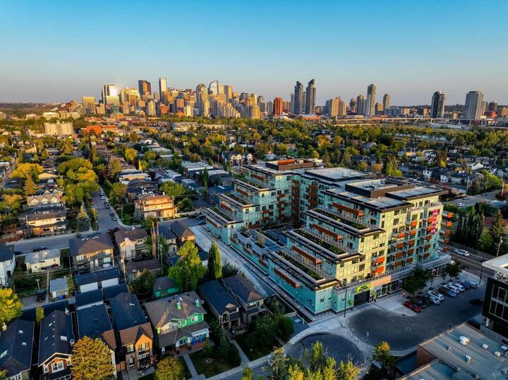 Property Photo:  110 18A Street NW 423  AB T2N 5G5 