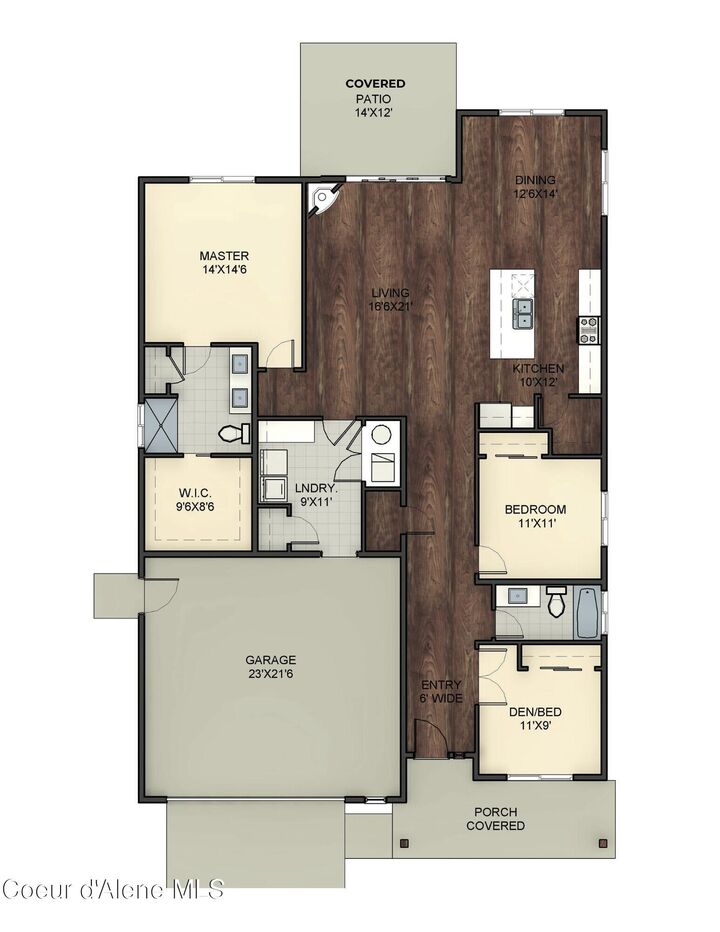 Property Photo: 975 E Steeple Chase Rd ID 83835