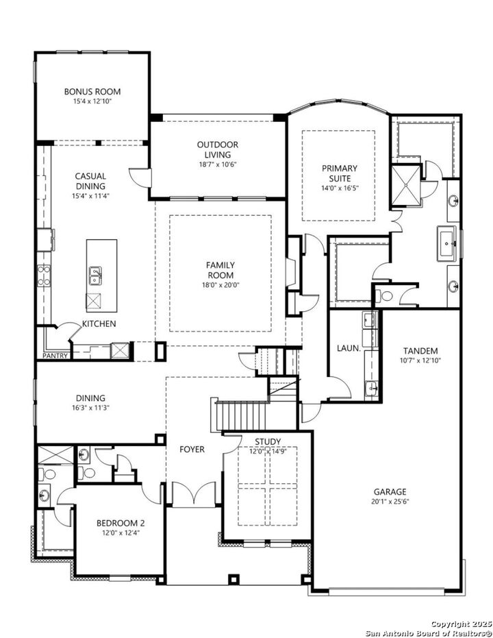 Property Photo:  1630 Yardzen Lane  TX 78260 