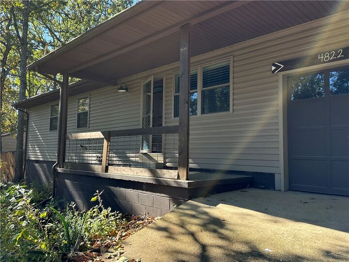 Property Photo:  4822 Creel Road  AR 72601 