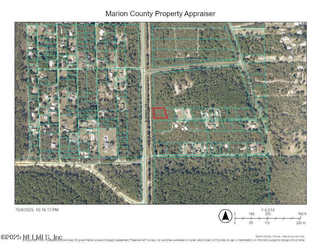 Property Photo: 0 NE 78th Street FL 32134