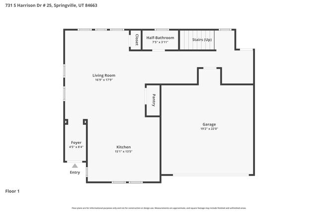 Property Photo: 731 S Harrison Dr 25 UT 84663
