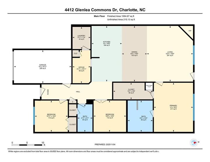 Property Photo: 4412 Glenlea Commons Drive NC 28216