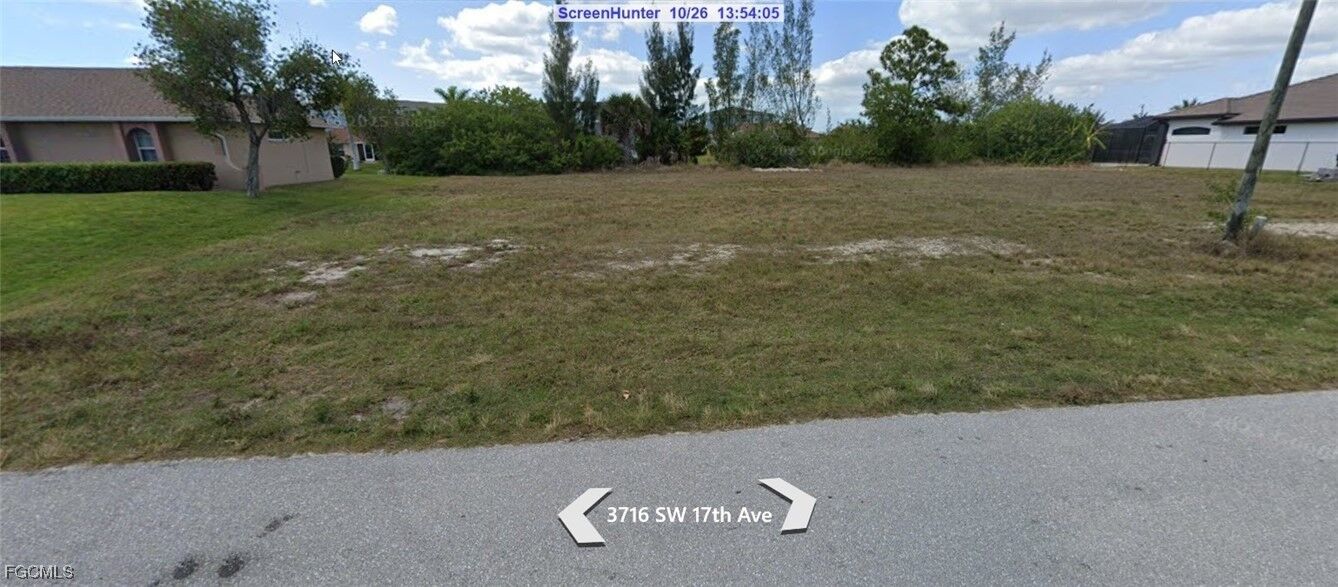 Property Photo: 3716 SW 17th Avenue FL 33914