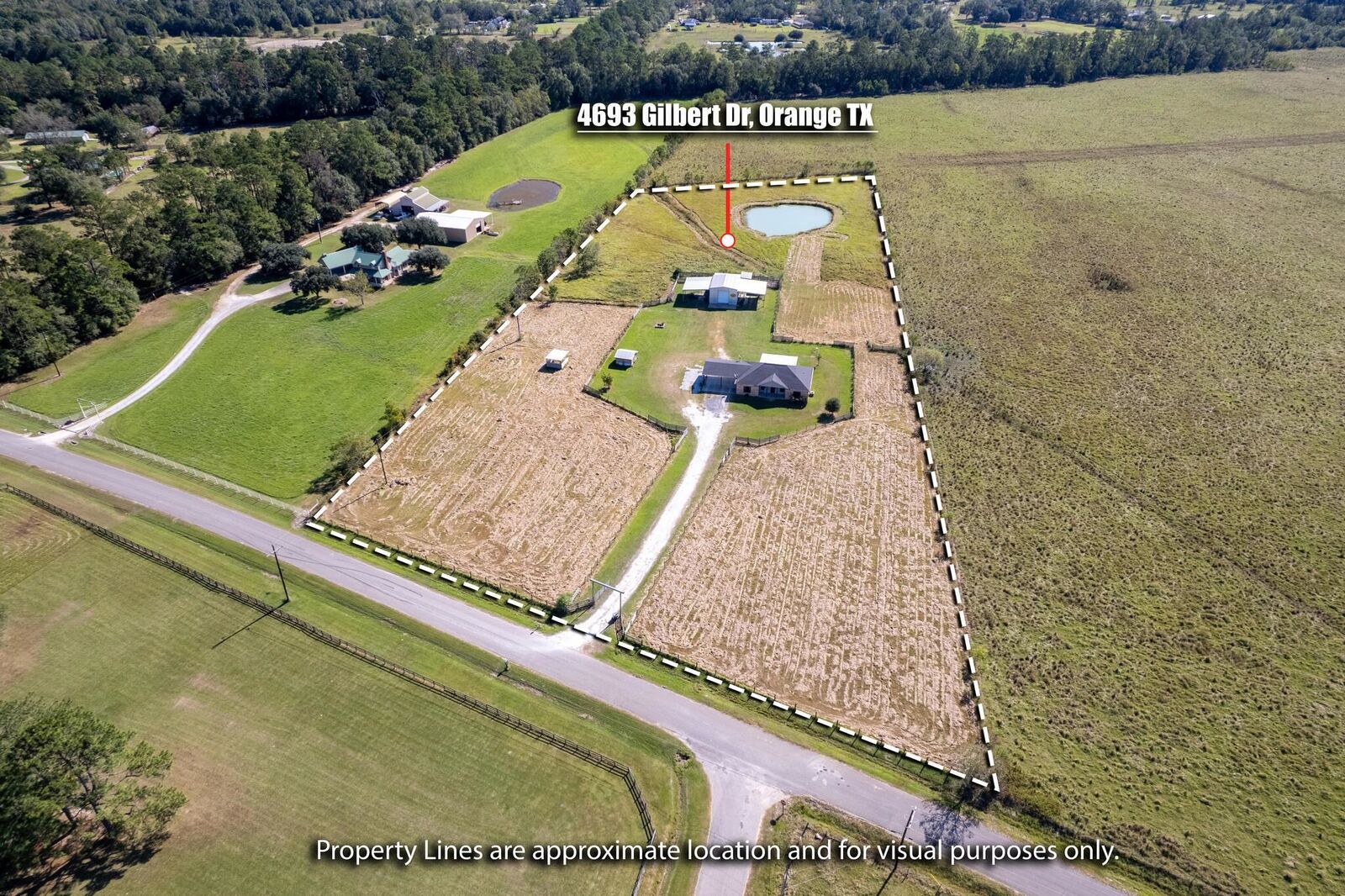 Property Photo: 4693 Gilbert Dr TX 77632-8643