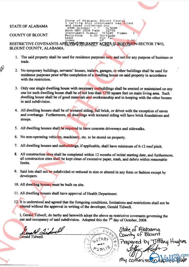 Property Photo:  9 Lots Hem Lane  AL 35121