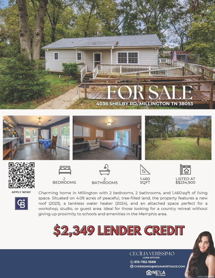 Property Photo:  4036 Shelby Rd  TN 38053