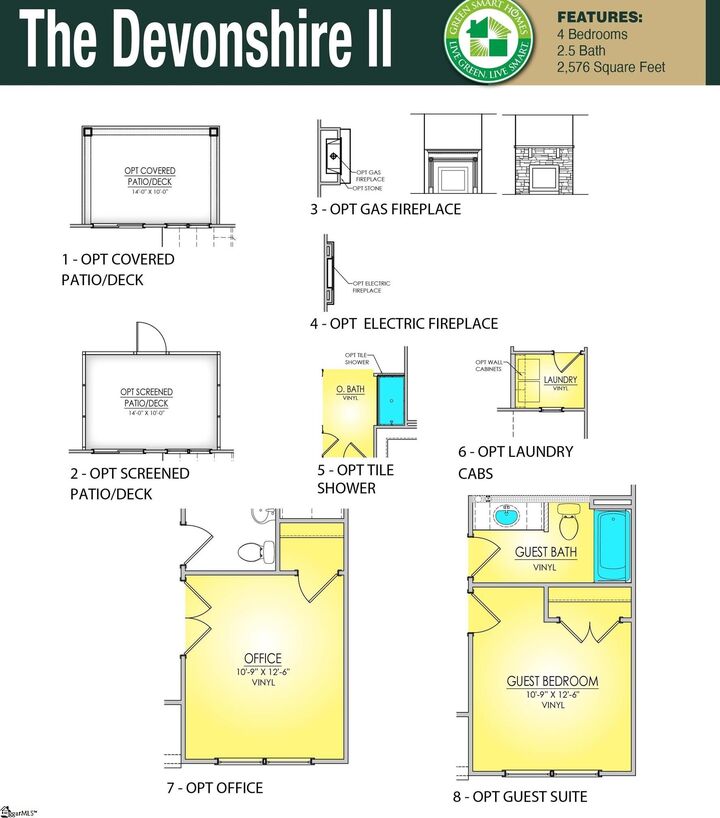 Property Photo: 2041 Halton Oaks Drive Lot #99 SC 29303