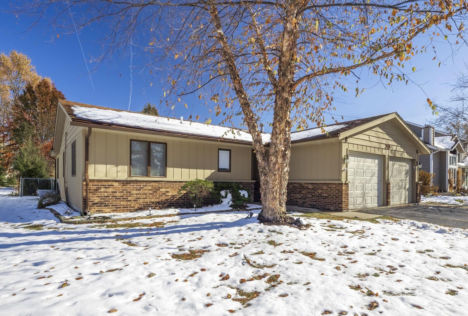 Property Photo: 210 B Clinton Street IN 46356