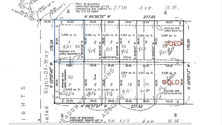 Property Photo: 921 27th Ave NW ND 58703