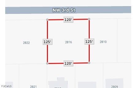 Property Photo: 2816 NW 3rd Street FL 33993