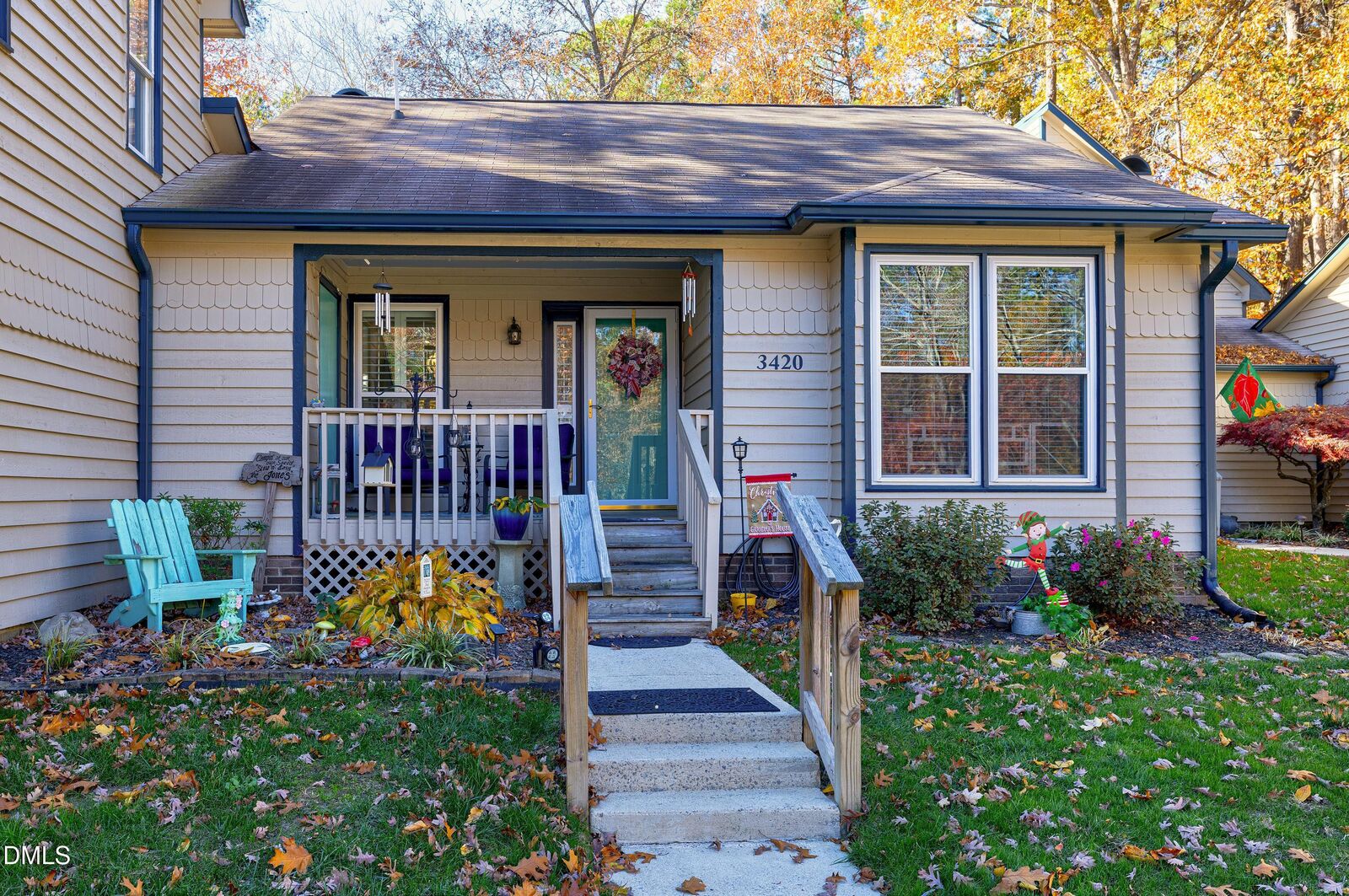 Property Photo:  3420 Oak Trail  NC 27520 