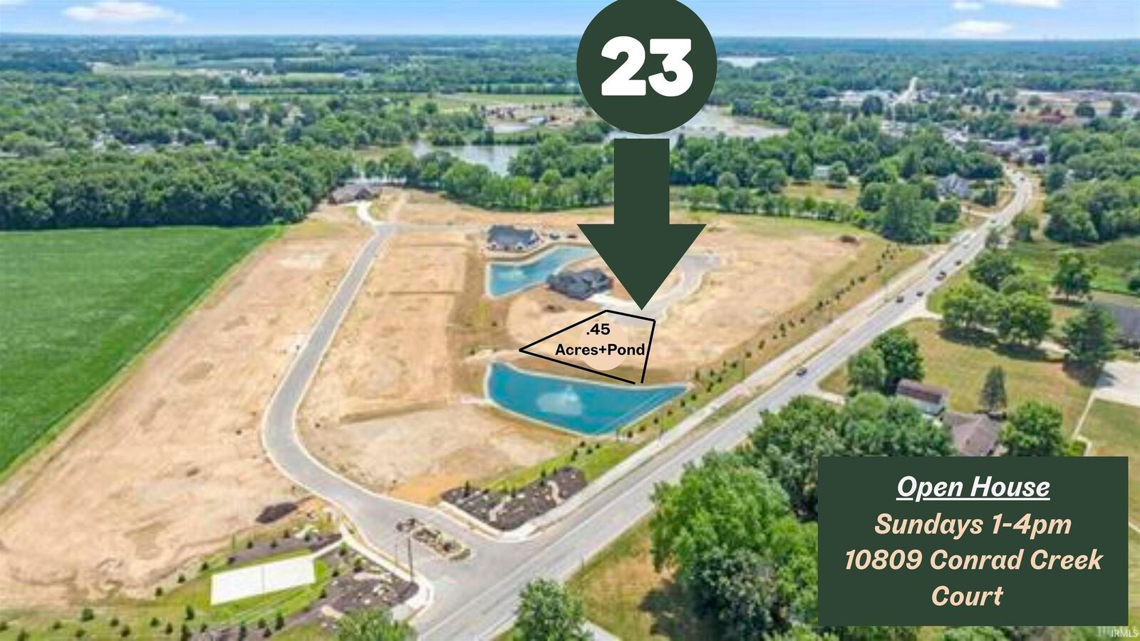 Property Photo: 10802 Conrad Creek Court 23 IN 46765