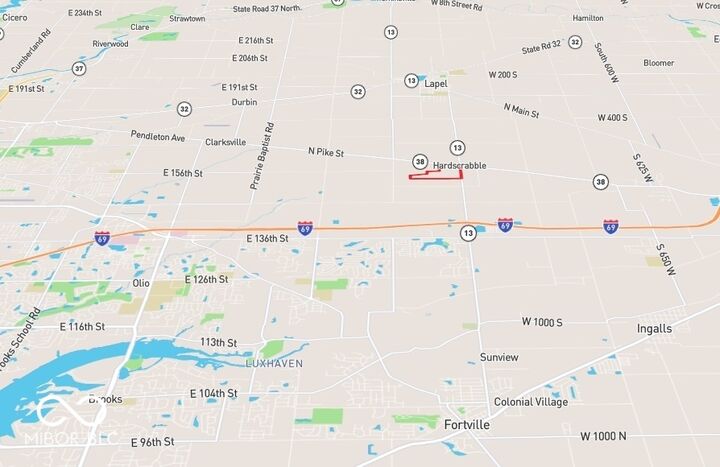 Property Photo:  9007 S Indiana 13 &Amp Indiana 38 Highway  IN 46051 