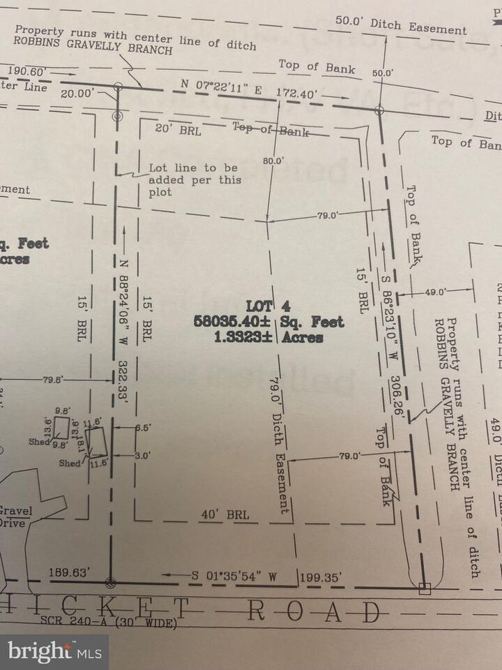 Property Photo:  Lot 4 Thicket Rd  DE 19968 