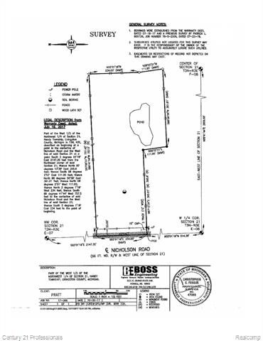 Property Photo:  2510 Nicholson Road  MI 48836 