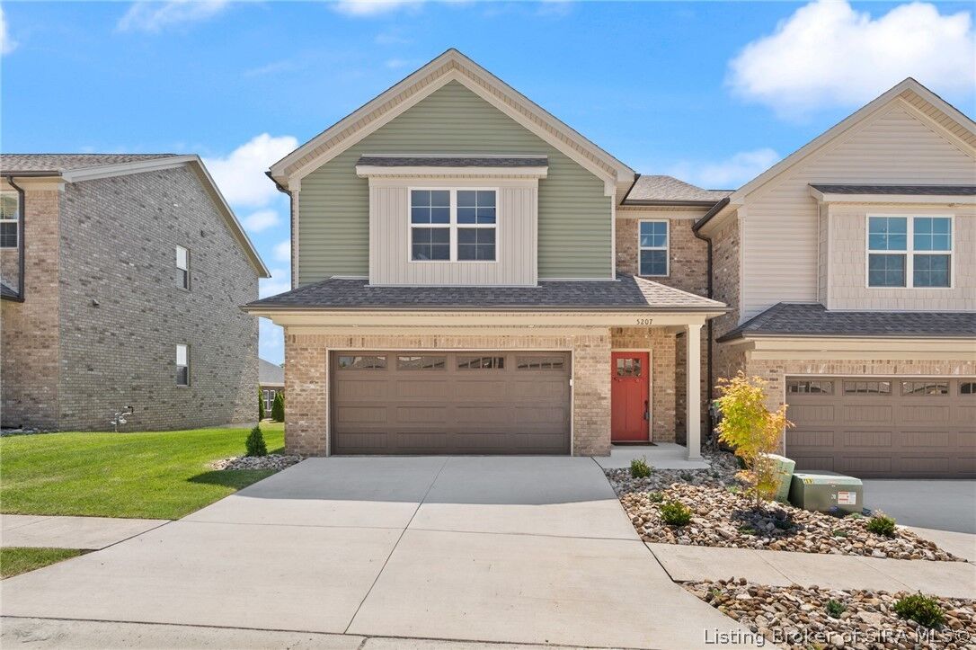 Property Photo:  5207 N Hampton Court Lot #1515  IN 47111 