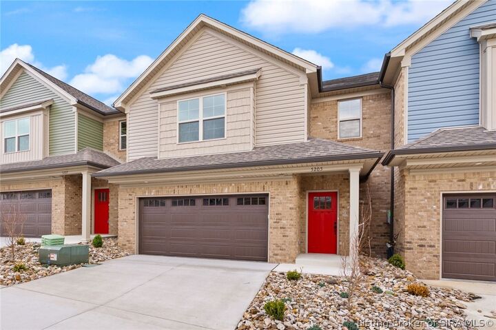 Property Photo:  5205 N Hampton Court Lot #1514  IN 47111 