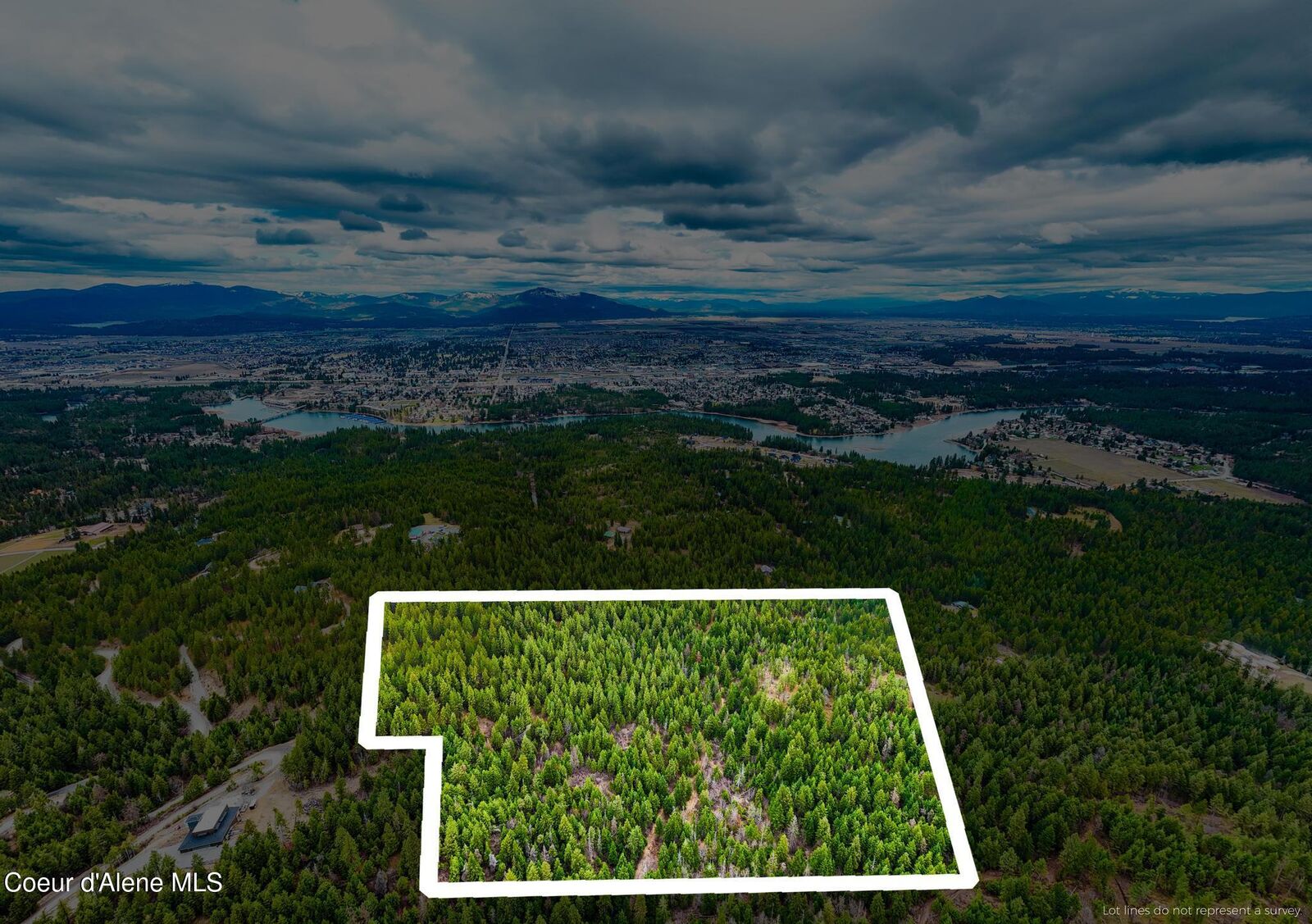 Property Photo:  Nka 56 Acres Tanglewood Dr  ID 83854 