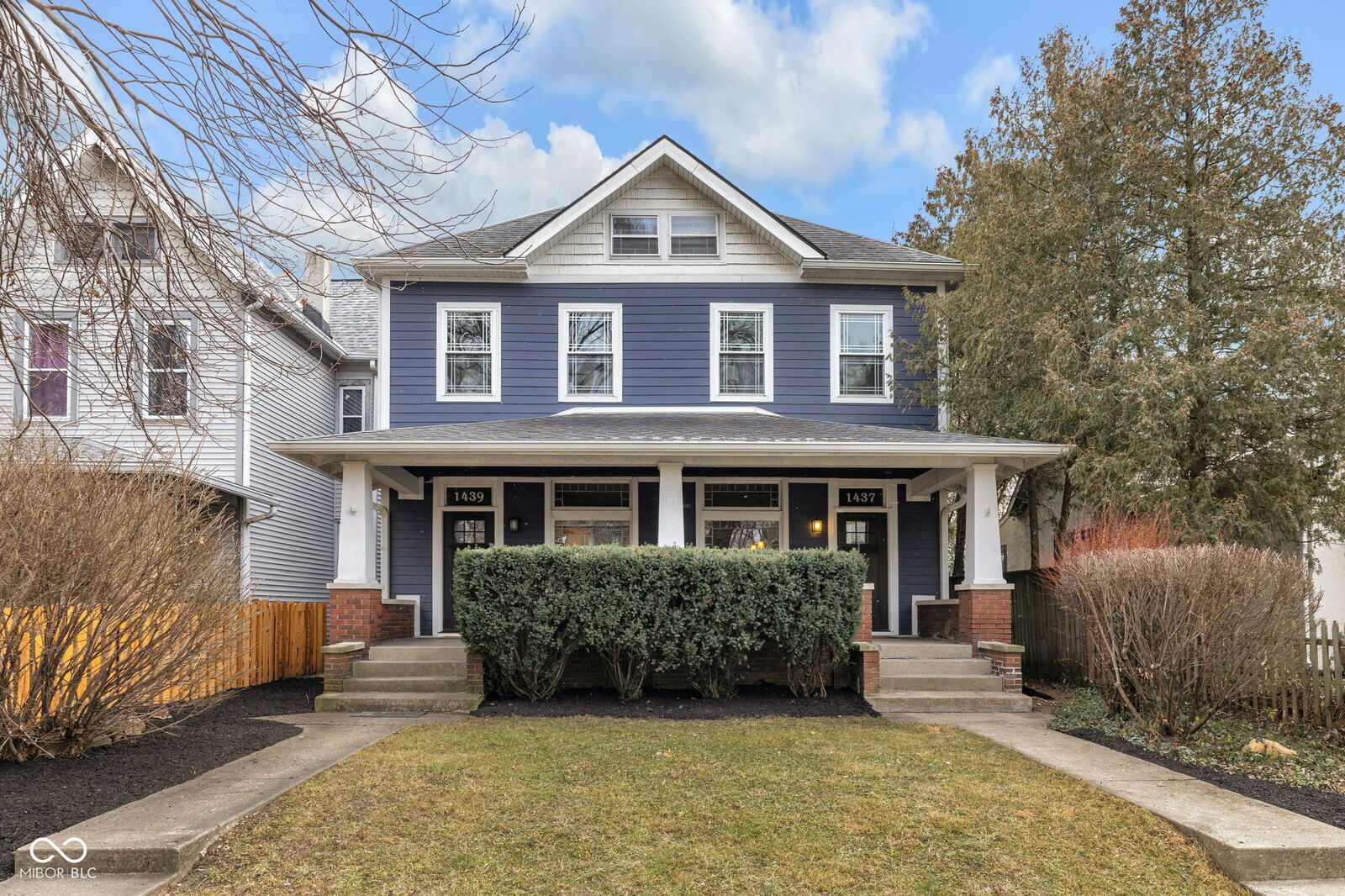 Property Photo:  1437-1439 Woodlawn Avenue  IN 46203 