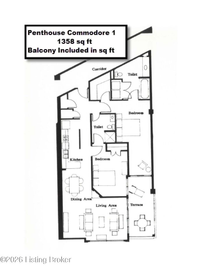 Property Photo: 1 Riverpointe Plaza Apt 1105 IN 47130