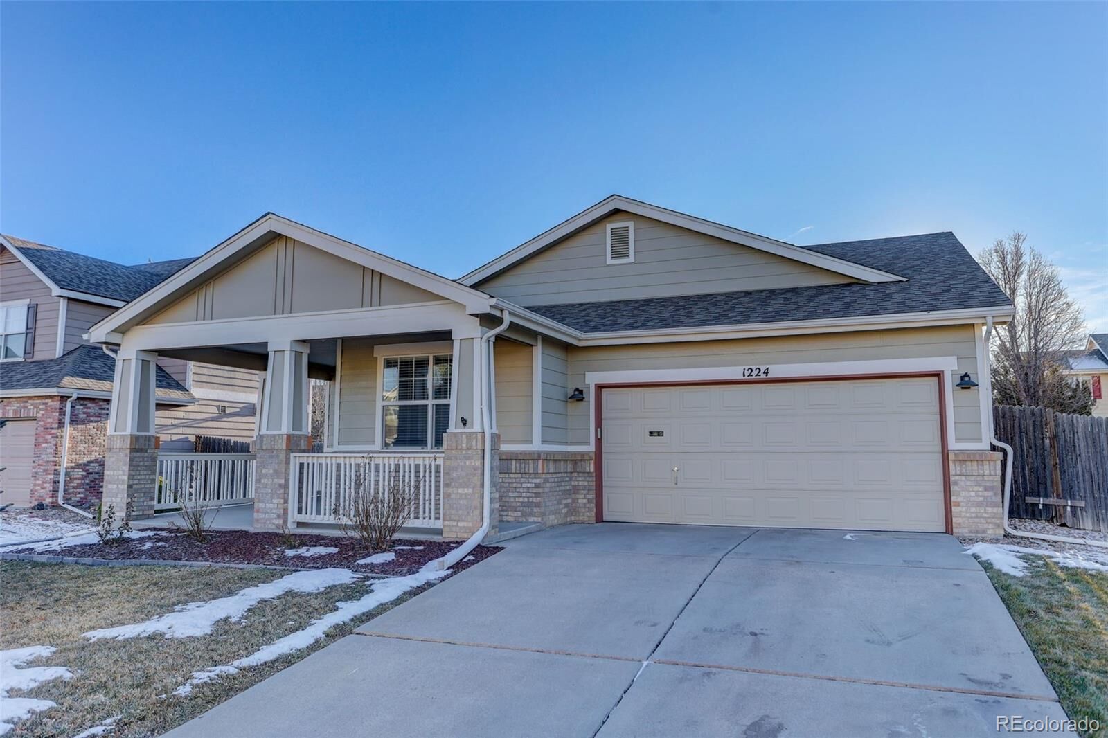 Property Photo: 1224 N Heritage Avenue CO 80104