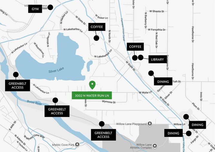 Property Photo: 3002 N Water Run Ln ID 83703