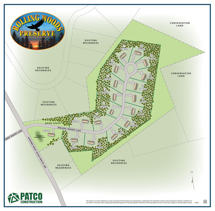 Property Photo: Lot 2 Rolling Woods Lane ME 04090