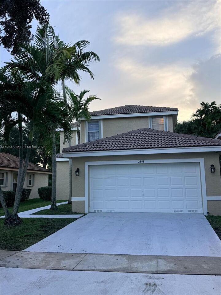 Property Photo: 2358 SW 177th Ave FL 33029