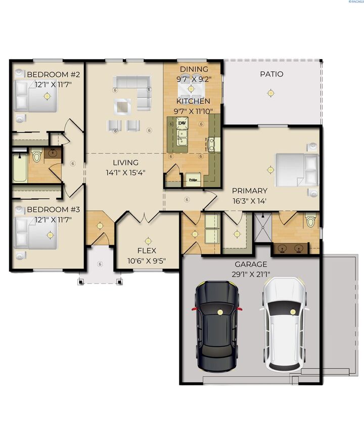 Property Photo:  10021 Redbud Dr. (Phase 1 Lot 19)  WA 99301 