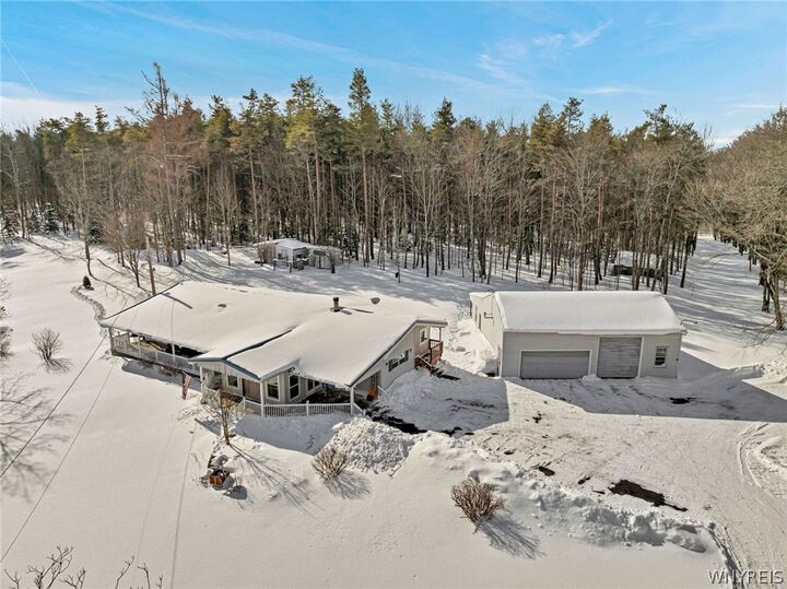 Property Photo:  8745 Stebbins Road  NY 14737 