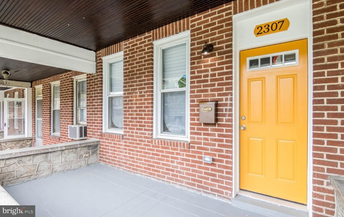 Property Photo: 2307 N Rosedale Street MD 21216