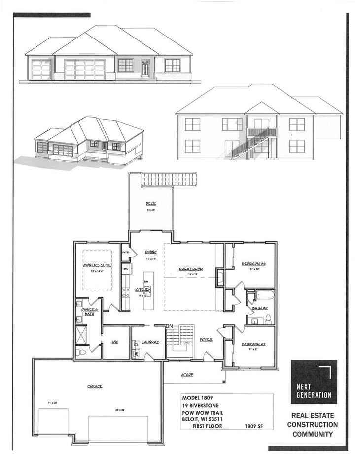 Property Photo:  2365 Pow Wow Trail  WI 53511 