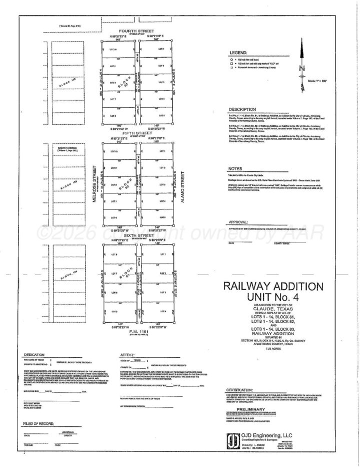 Property Photo:  Lot 003, Blk 81 Alamo Street  TX 79019 
