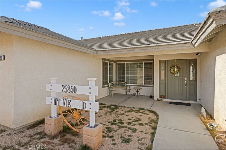 Property Photo:  25850 Mountain View  CA 92308 