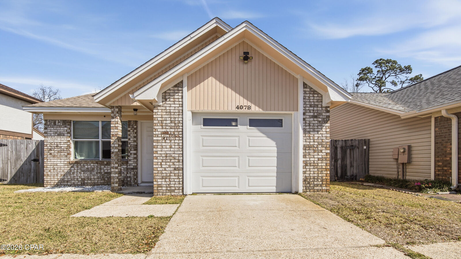 Property Photo: 4078 Woodridge Road FL 32405