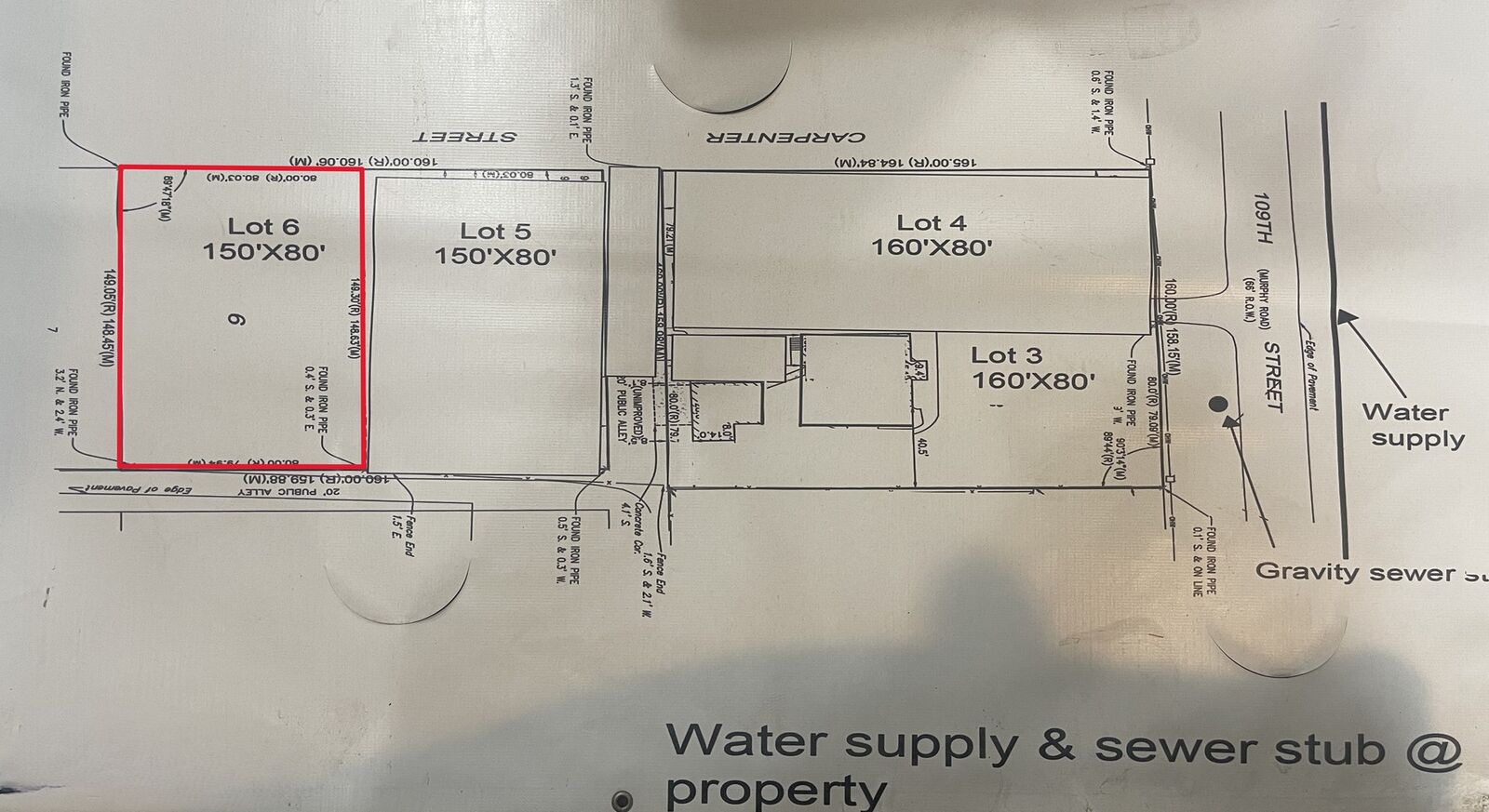 Property Photo:  Lot 6 19W720 109th Street  IL 60439 