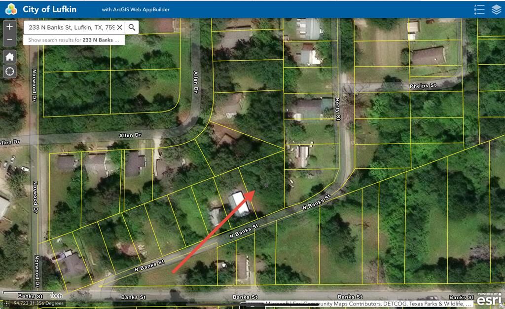 Property Photo:  233 N Banks  TX 75904 