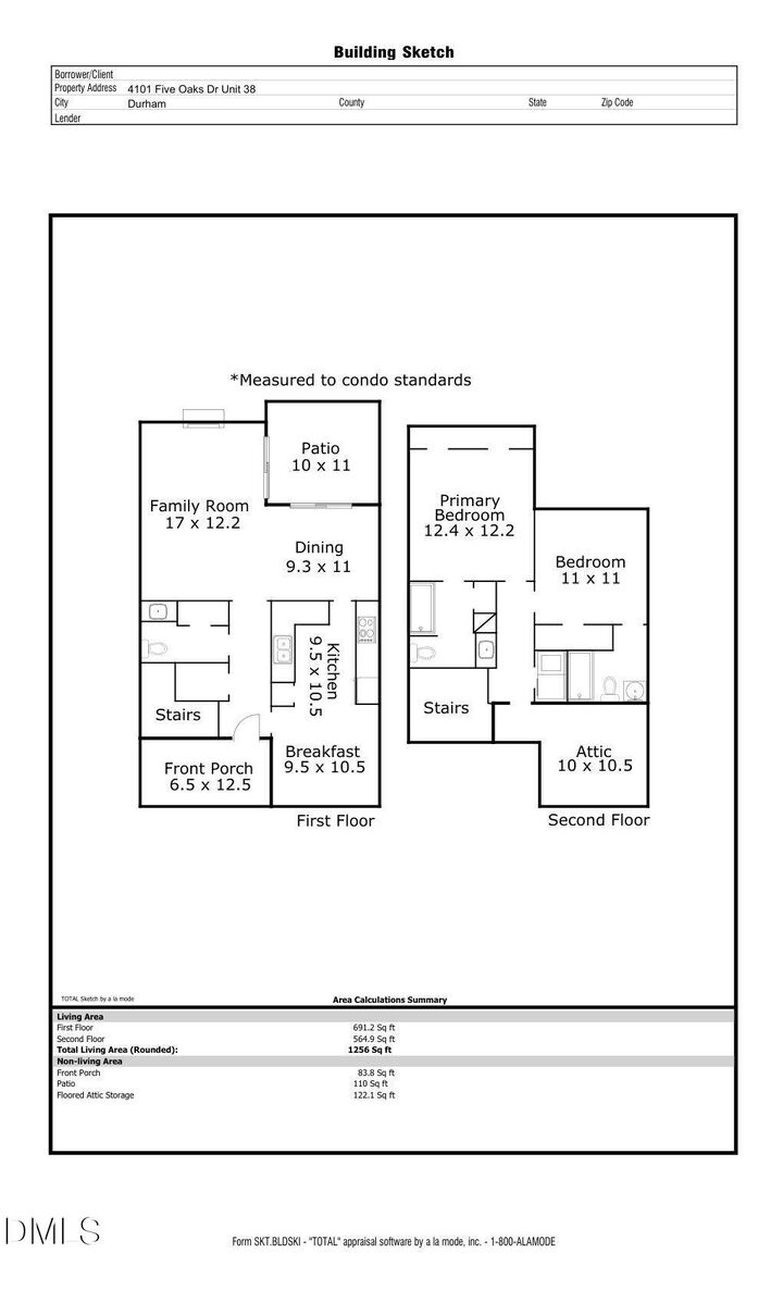 Property Photo:  4101 Five Oaks Drive Unit 38  NC 27707 
