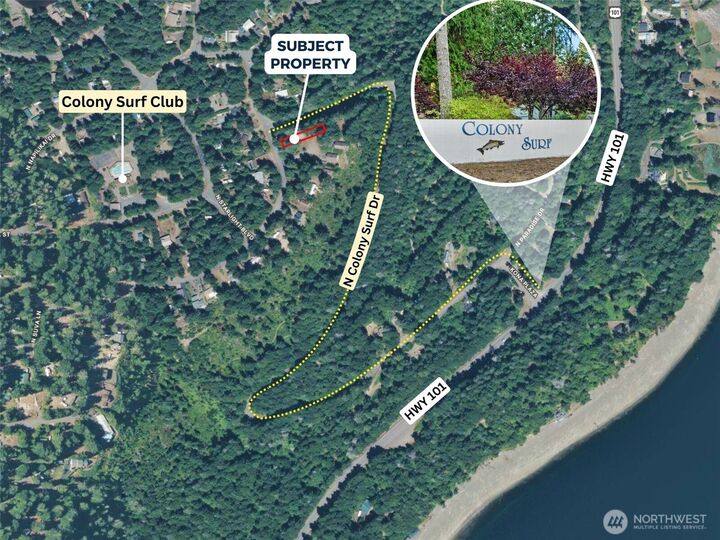 Property Photo: 619 N Colony Surf Drive WA 98555