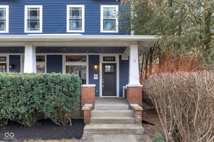 Property Photo: 1437-1439 Woodlawn Avenue IN 46203