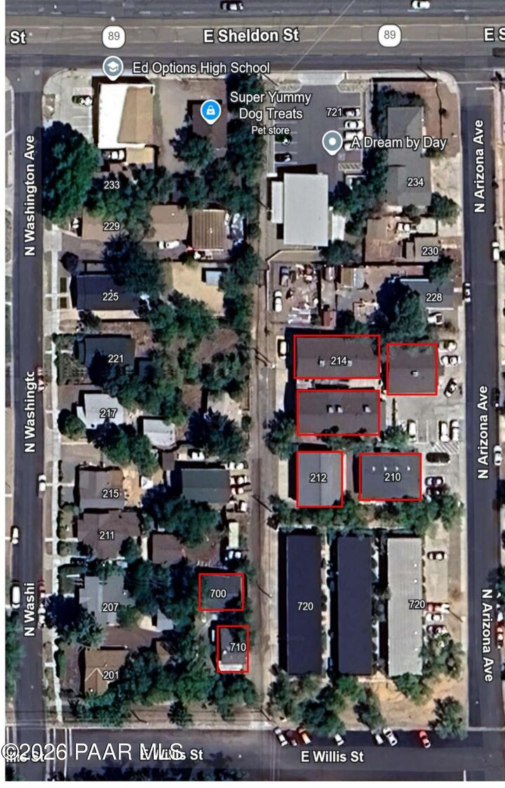 Property Photo: 214 N Arizona Avenue AZ 86301