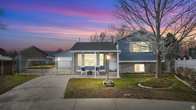 Property Photo: 4036 S Powder View Cir UT 84128