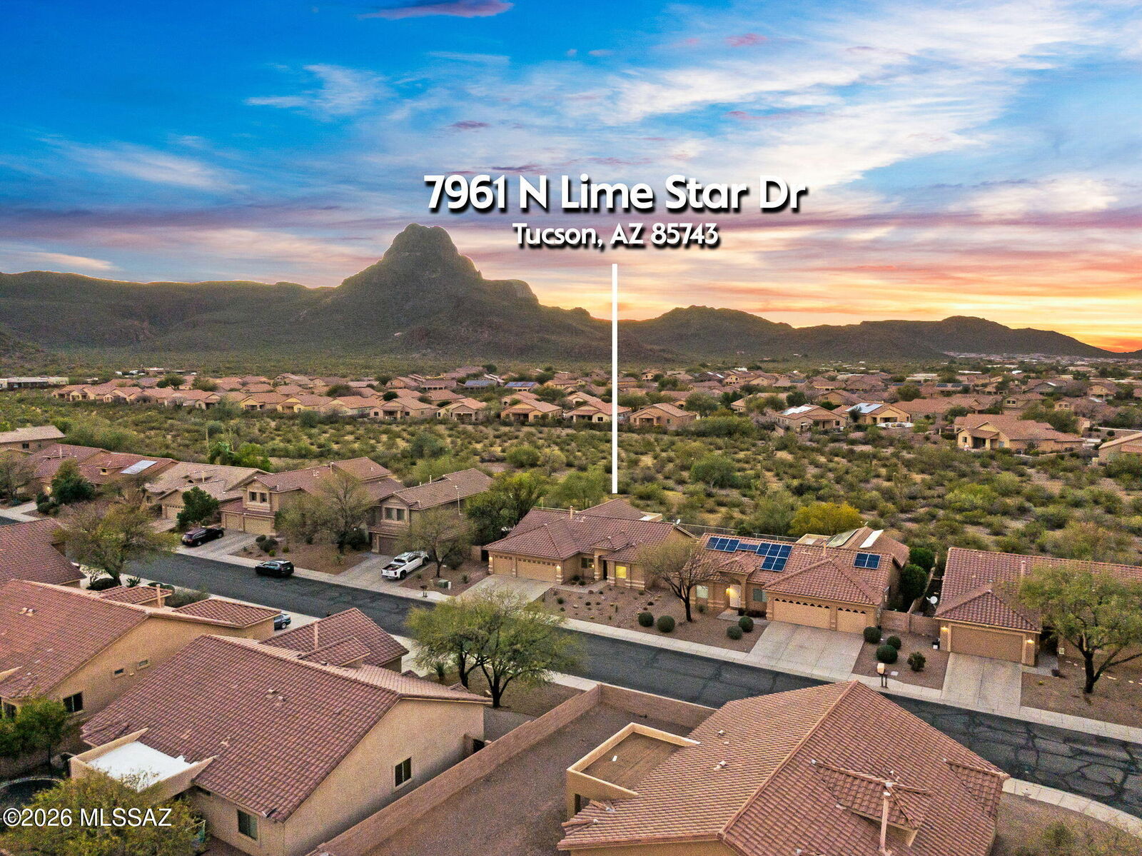 Property Photo: 7961 N Lime Star Drive AZ 85743