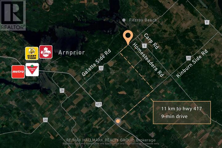 Property Photo:  0 (B) Homesteaders Road  ON K0A 1X0 