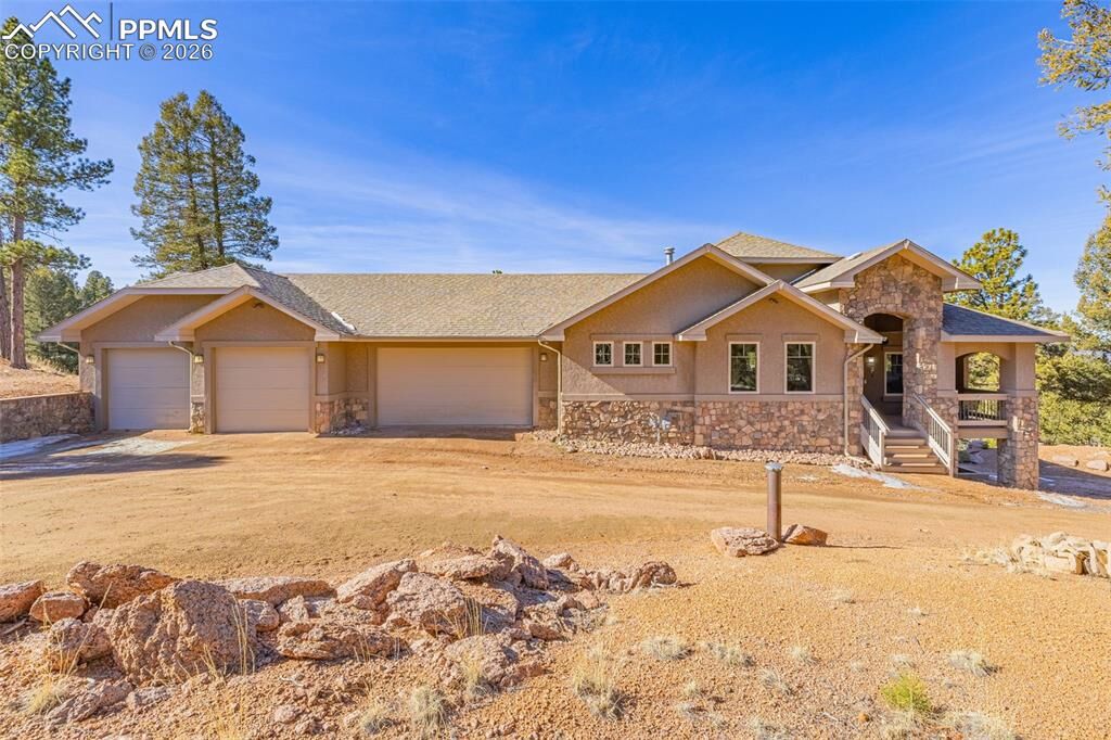 Property Photo:  2638 N Mountain Estates Road  CO 80816 